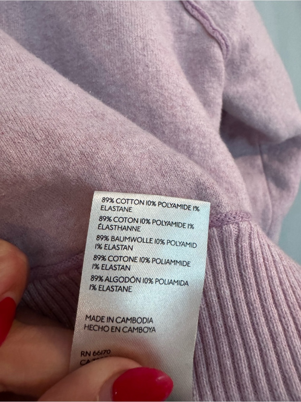 We The Free Free People Midnight Pullover in Fragrant Lilac - Picture 5 of 7